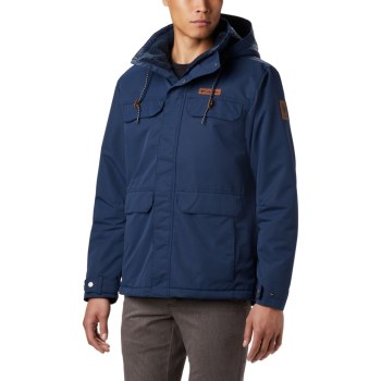 Columbia South Canyon Lined Insulated, Chamarras Azul Marino Para Hombre | 094516-EIT